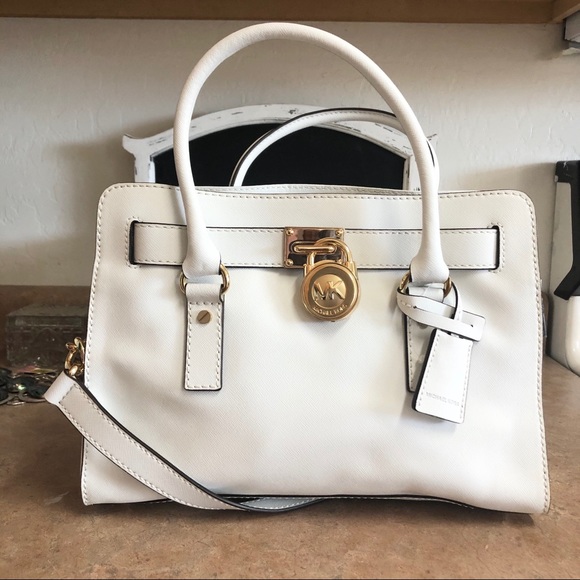 michael kors hamilton white